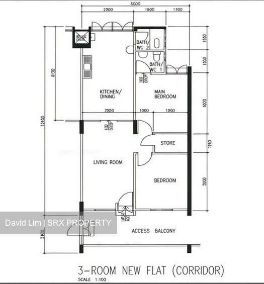 Blk 319 Teck Ghee Vista (Ang Mo Kio), HDB 3 Rooms #556980231